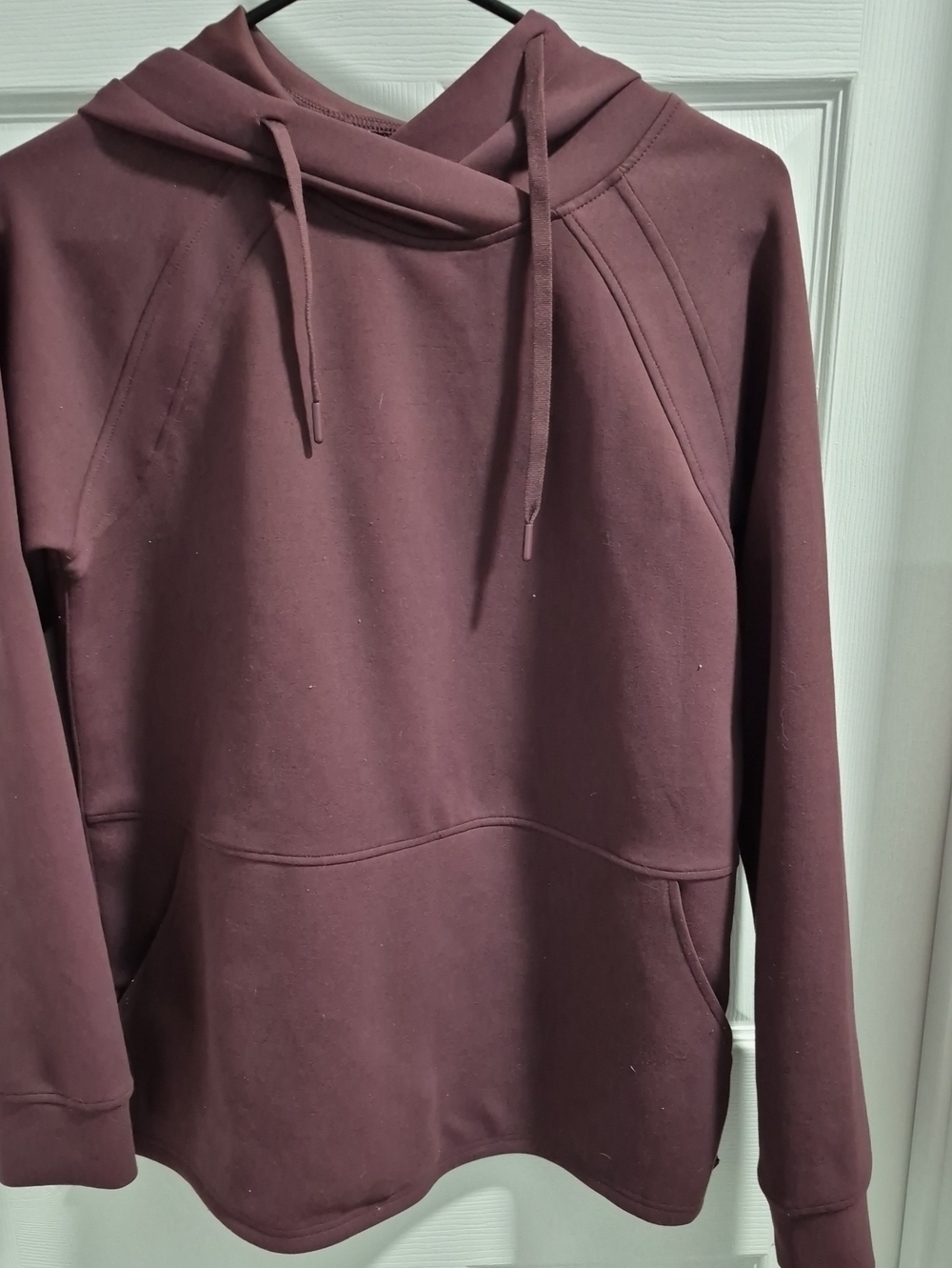32 Degrees Women's Maroon Crewneck Hoodie Sweater
